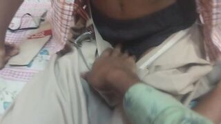 Indian college school girl pressing boobs and fucked her - porn video