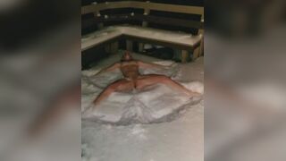 Naked Snow Angel - porn video
