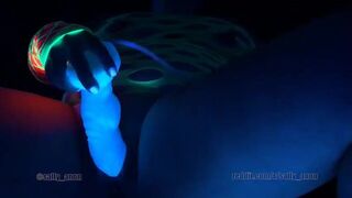 BBW huge tits big nipples milf fucks pussy bad dragon apollo - porn video