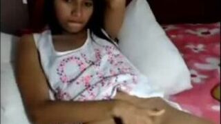 SEXY INDIAN COLLEGE GIRL WITH NICE ASS ON LIVE CAM SHOW MASTURBATING - porn video